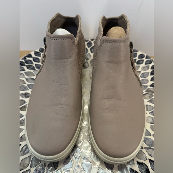 ECCO soft 7 nubuck Gray zip bootie women’s size 9 - Picture 10 of 16